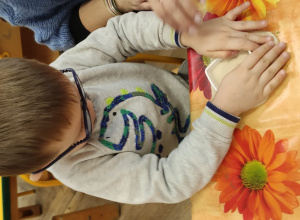 Walentynkowy świecznik z masy solnej