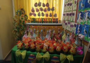 Wystawa Wielkanocnych prac dzieci