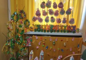 Wystawa Wielkanocnych prac dzieci